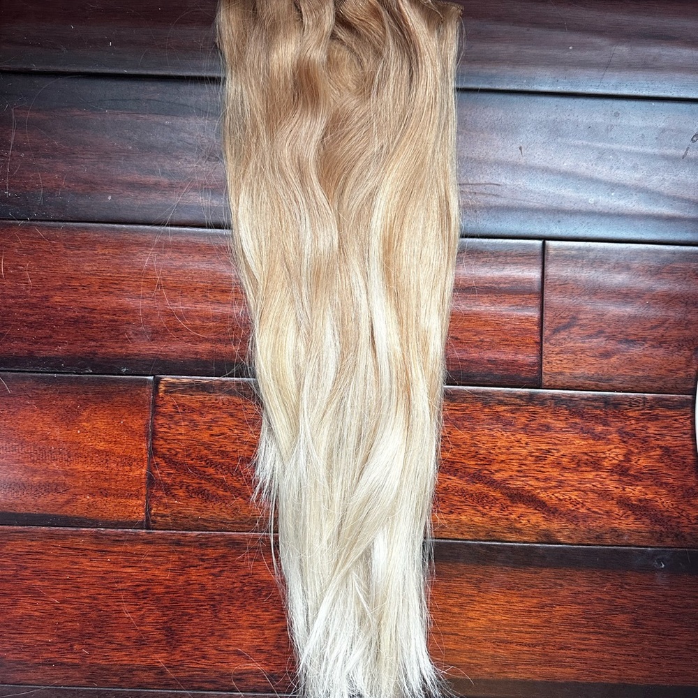 Bellami Blonde Rooted Human Hair Extension